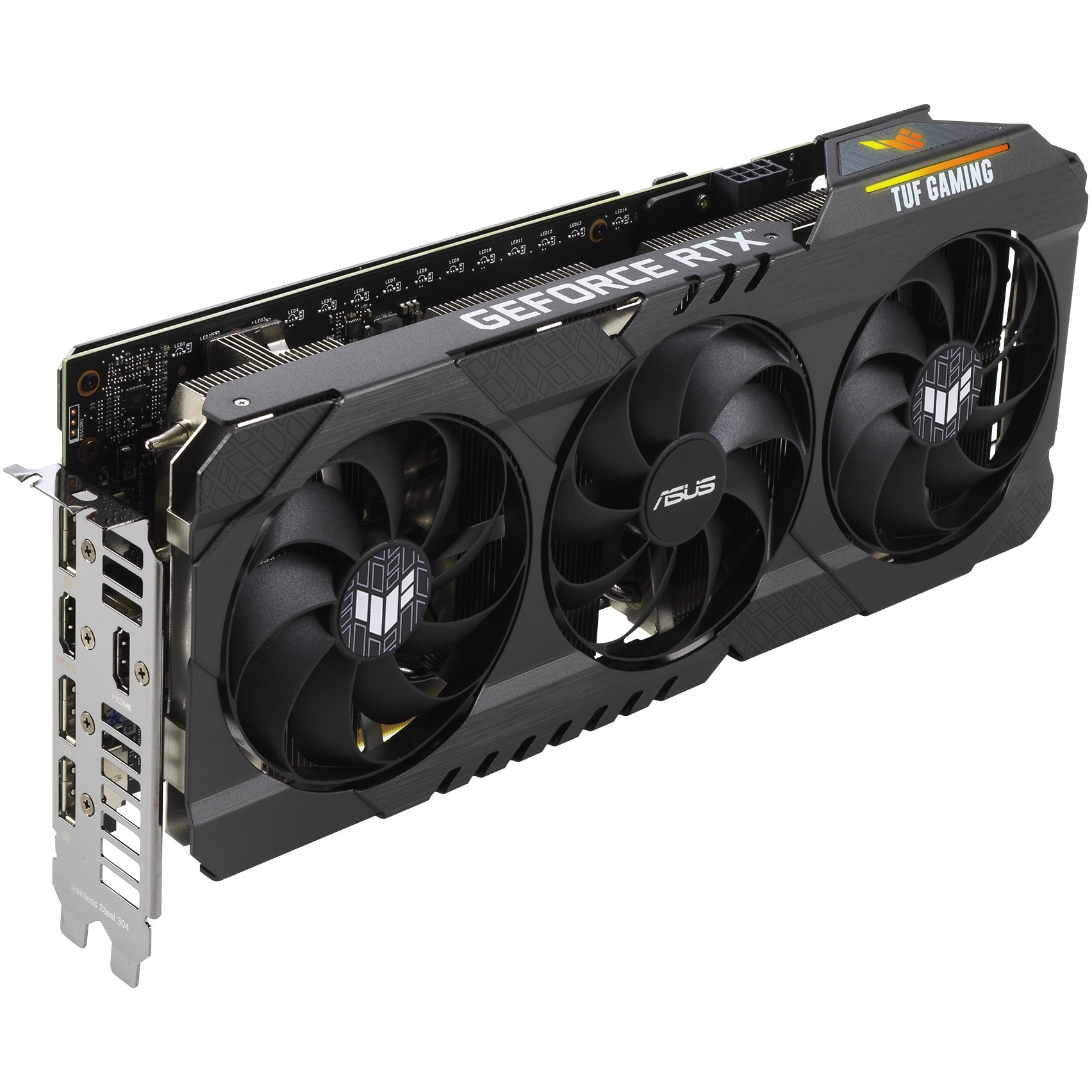 Placa video ASUS TUF Gaming GeForce® RTX™ 3060, 12GB GDDR6, 192