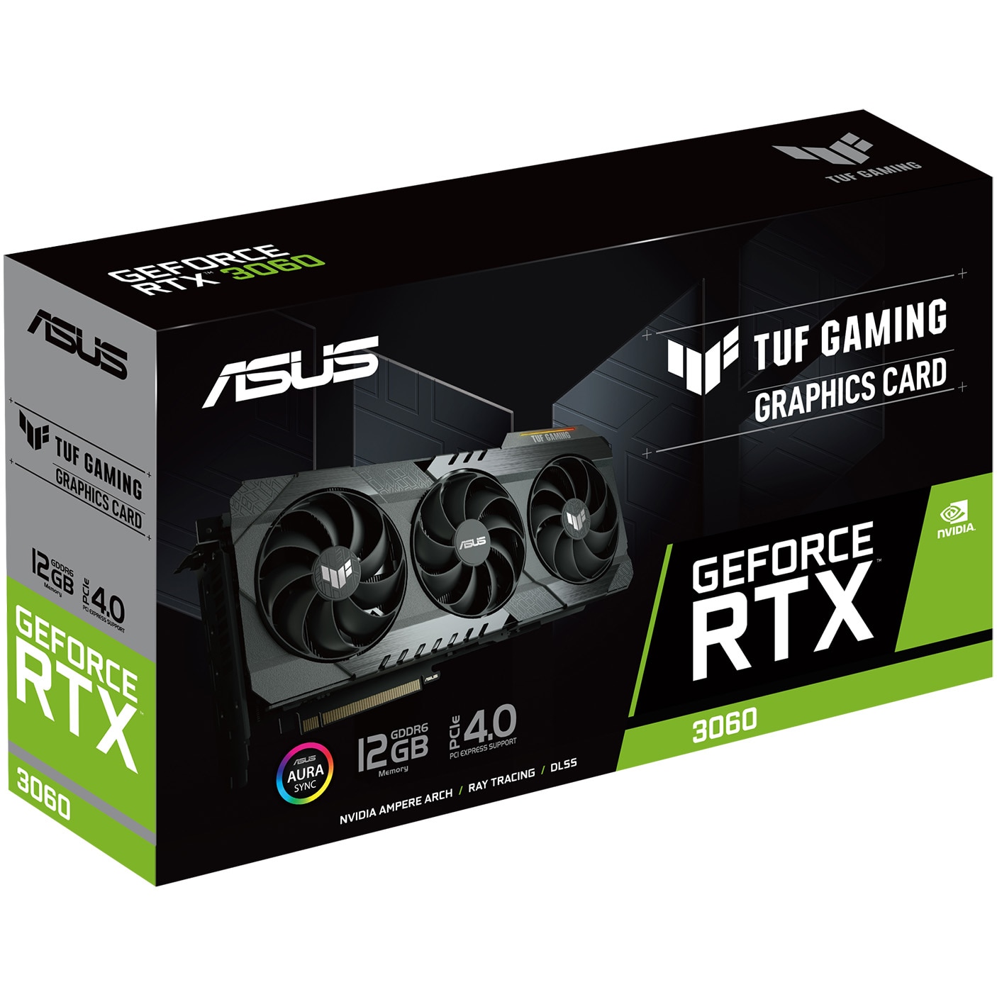 RTX3060 12GB ASUS TUF GAMING 美品 Placa video ASUS TUF Gaming GeForce® RTX™ 3060, 12GB GDDR6, 192