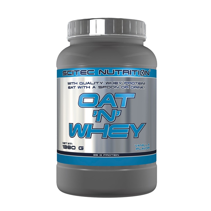 Proteina Scitec Oat N Whey Vanilie 1.380 Kg