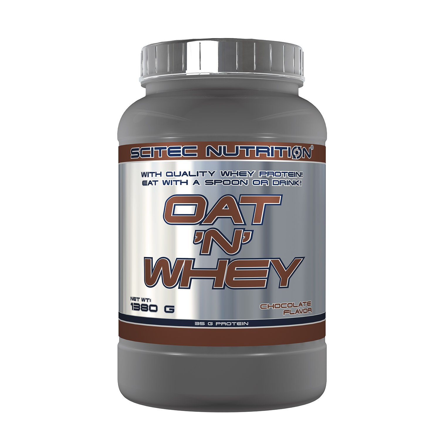 Proteina Scitec Oat N Whey Ciocolata 1.380 Kg