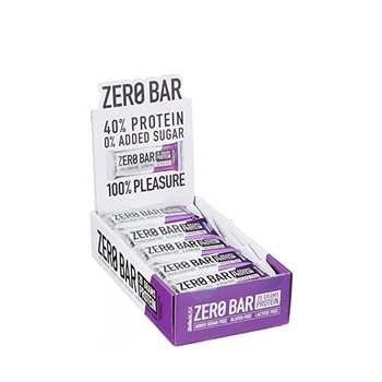 Set 20 Batoane proteice fara zahar, Biotech Usa, Zero Bar Ciocolata - Prune, 20 buc x 50g Set 20 Batoane proteice fara zahar, Biotech Usa, Zero Bar Ciocolata - Prune, 20 buc x 50g