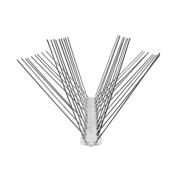 Banda cu tepi anti pasari, porumbei, 4 randuri, 50cm Banda cu tepi anti pasari, porumbei, 4 randuri, 50cm