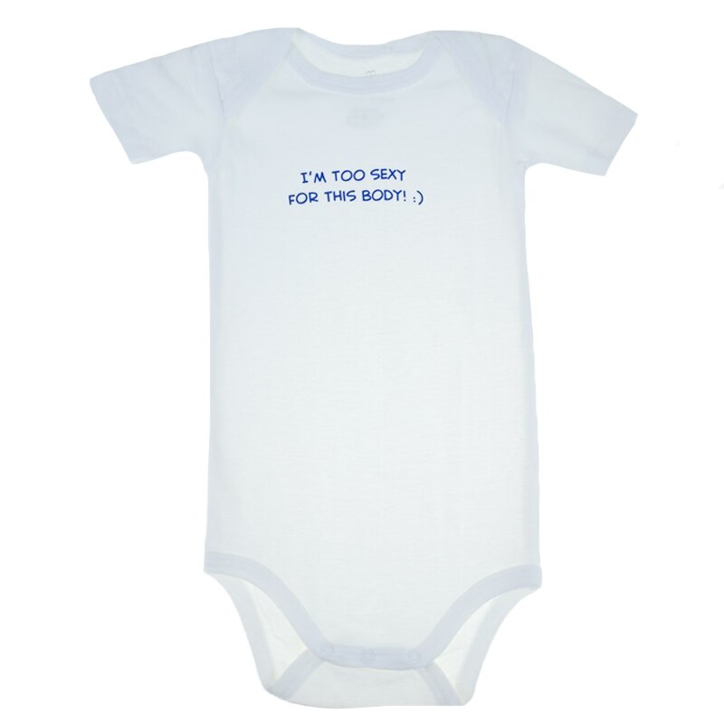 Body cu maneca scurta pentru baieti Pifou Model 6 MS6-A2A, Alb, 86-89 cm