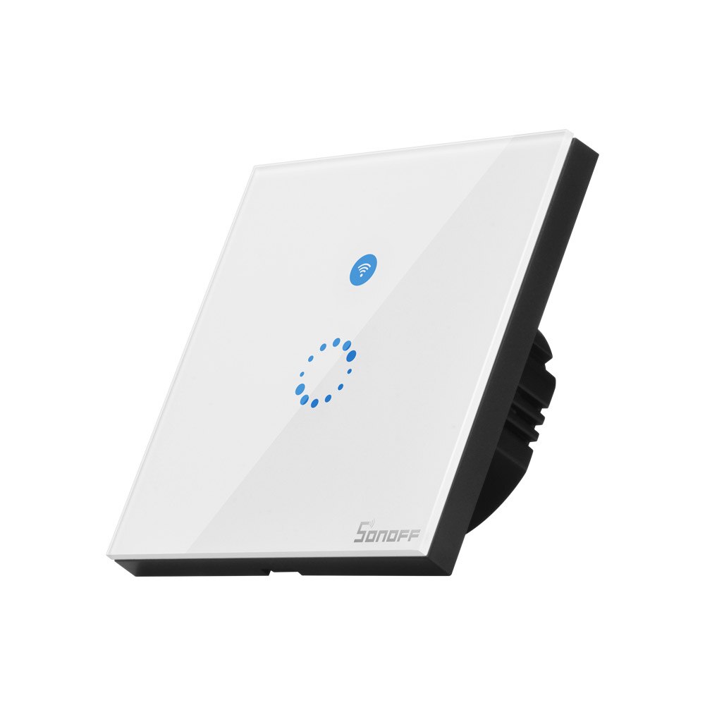 Smart ключ Sonoff T4EU1C, Wi-Fi, Бял - eMAG.bg