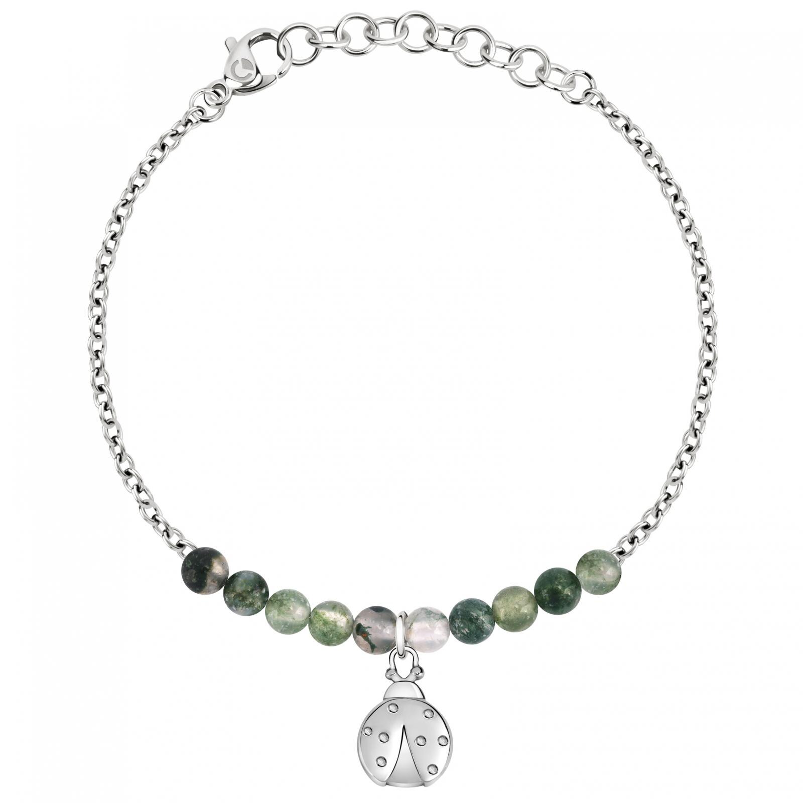 Bratara Sector SAKQ28, Argintiu, Verde