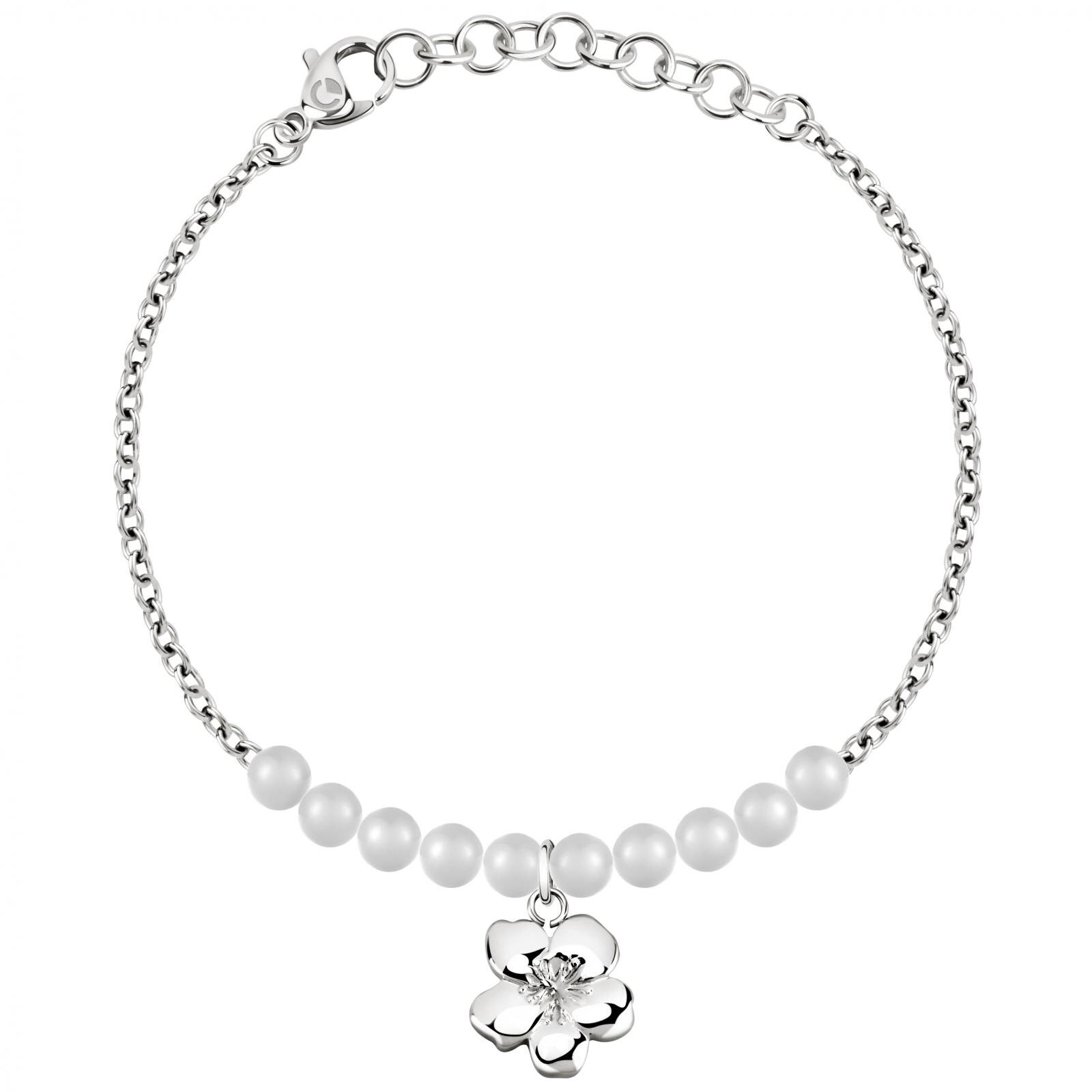 Bratara Sector SAKQ30, Argintiu, Alb