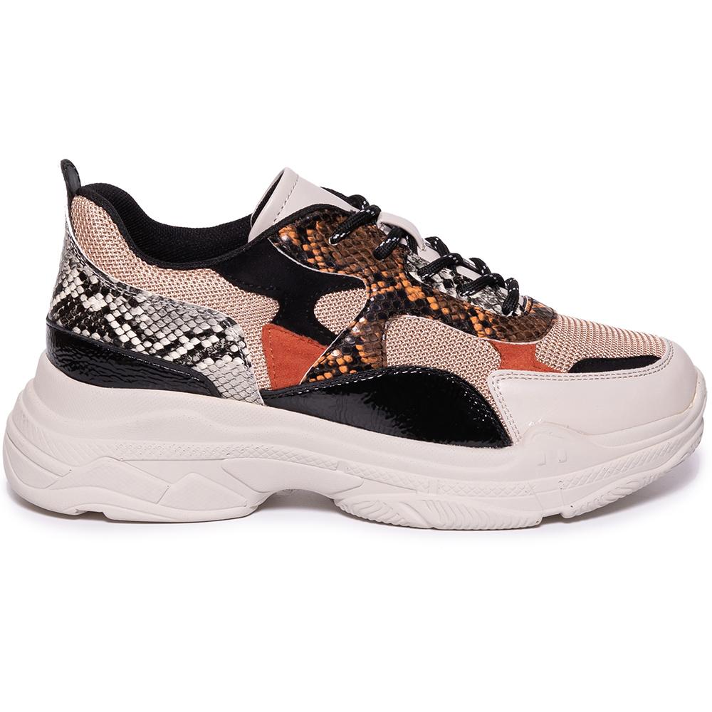 Pantofi sport dama Rylie, Negru, Negru