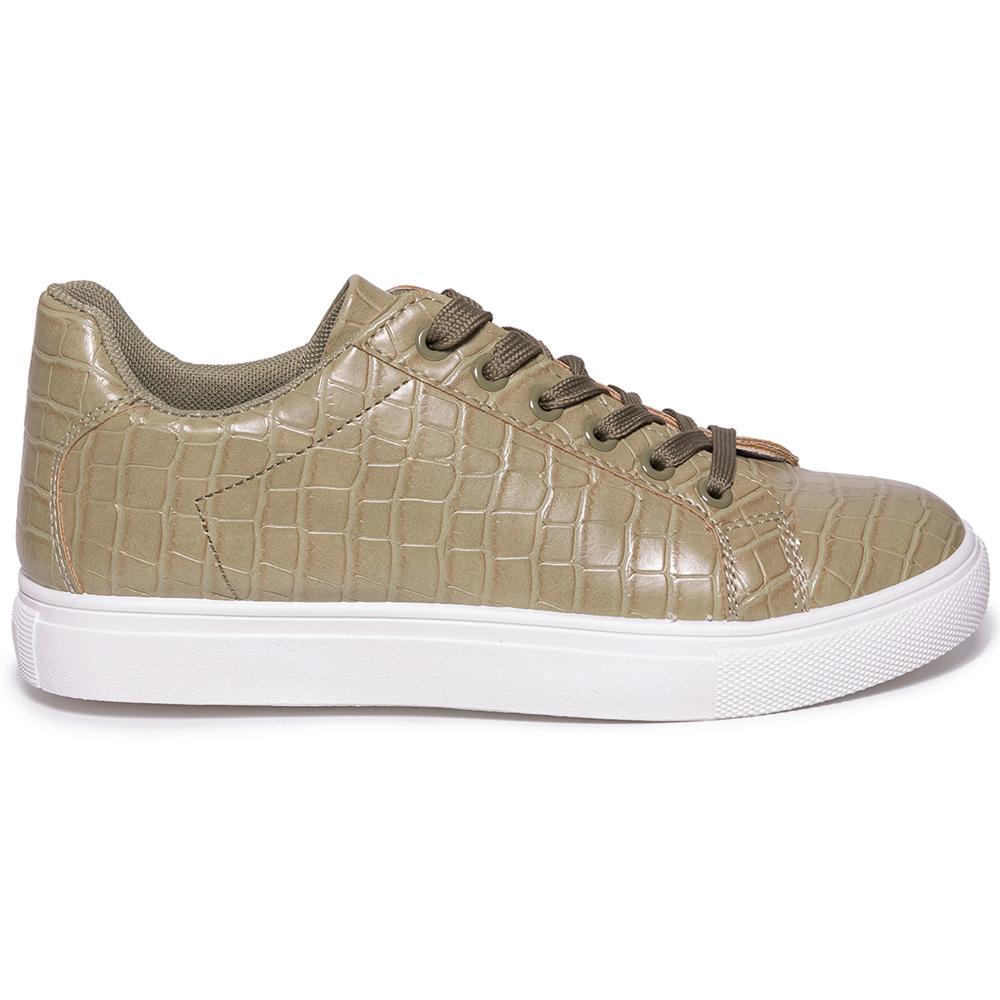 Pantofi sport dama Jeslyn, Kaki, Verde