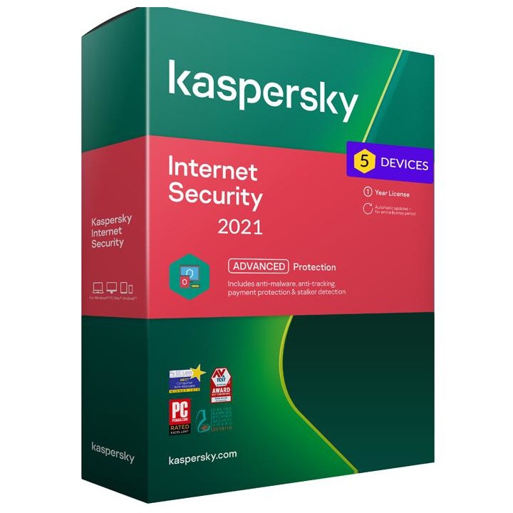 Antivirus Kaspersky Internet Security 2021 10 Dispozitive 1 An Licenta Electronica