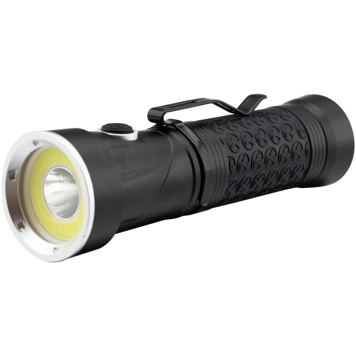 Lanterna LED Entac, COB, 5W, 500 lm, magnetica, rotire la 90 grade