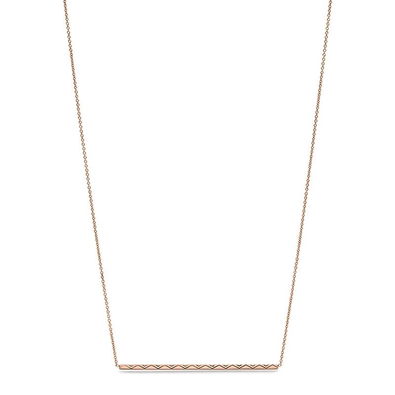 Colier Fossil Vintage Iconic JF02735791, Rose gold