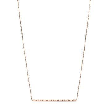 Colier Fossil Vintage Iconic JF02735791, Rose gold Colier Fossil Vintage Iconic JF02735791, Rose gold