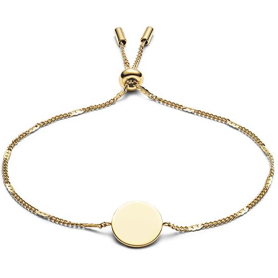 Bratara Fossil Classic JF03020710, Auriu