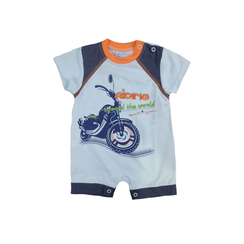 Salopeta de vara pentru baieti Koala 03-631, Albastru, 74 cm