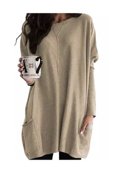 bluza dama din bumbac tip tunica crem imagen 56_0_
0