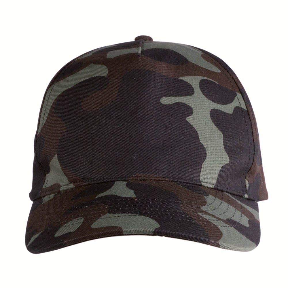 Sapca camuflaj ajustabila cu scai, Camuflaj maro, Marime Universala