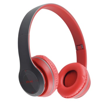 Casti bluetooth, Rosu, on aer, P47,Wireless, cu microfon , card de memorie, Hands-free Call Casti bluetooth, Rosu, on aer, P47,Wireless, cu microfon , card de memorie, Hands-free Call