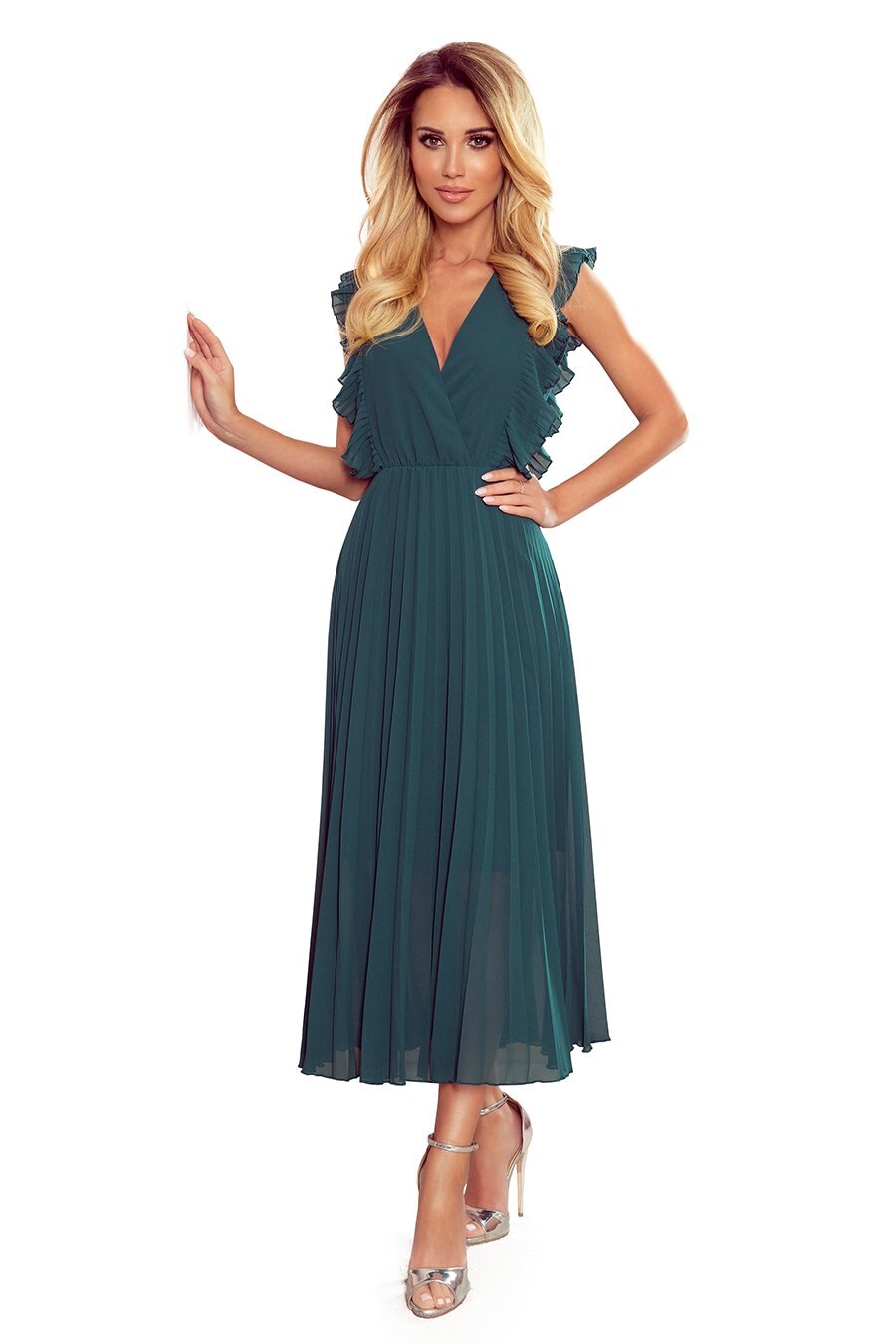 Rochie dama Charley, Verde, Verde