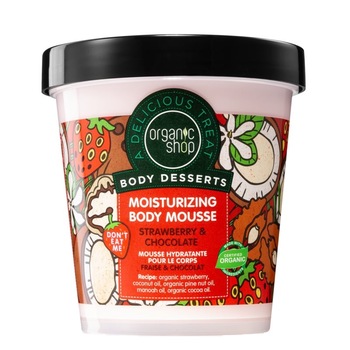 Mousse de corp delicios Strawberry and Chocolate Body Desserts 450 g Organic Shop Mousse de corp delicios Strawberry and Chocolate Body Desserts 450 g Organic Shop