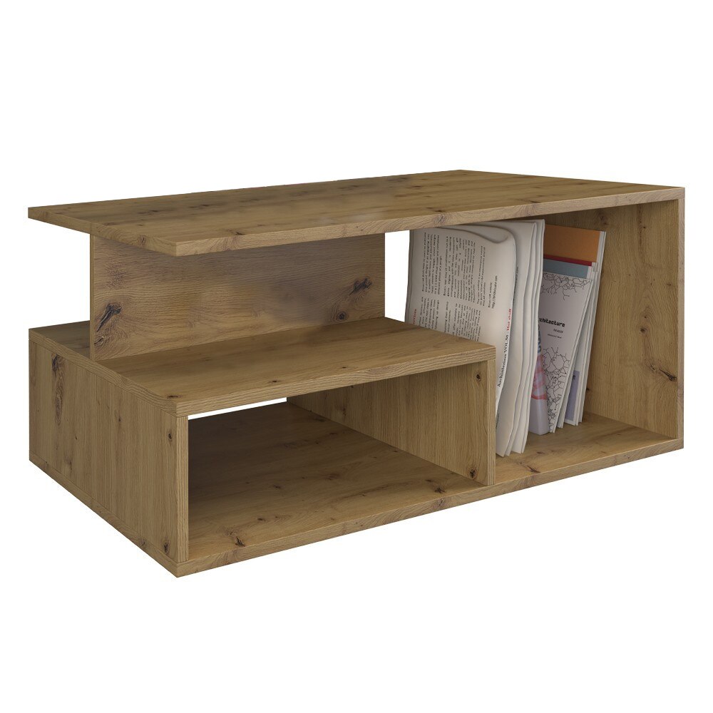 Masuta cafea Shannan Prima, 90x51x43, stejar