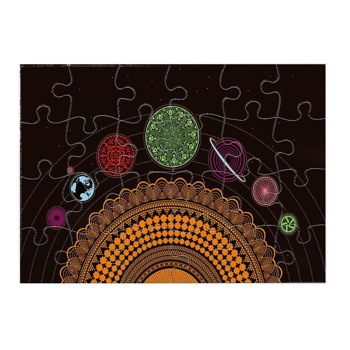 Naprendszerünk 25411 puzzle 24 darabos