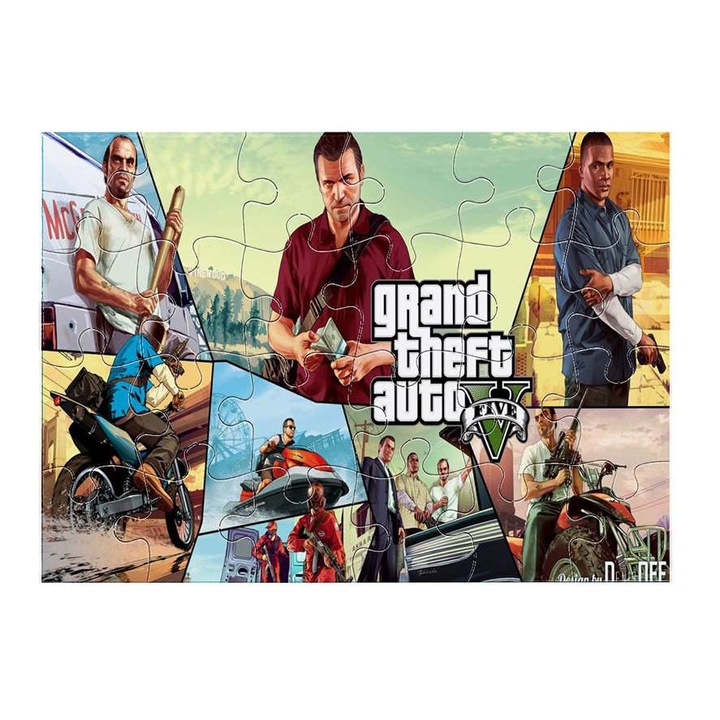 GTA 5 2211 puzzle 24 darabos