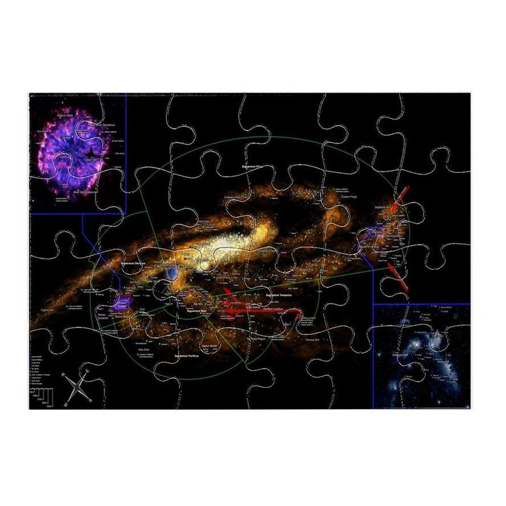 Csodálatos világűr 21811 puzzle 24 darabos