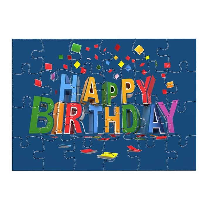 Boldog Szülinapot 11111 puzzle 24 darabos