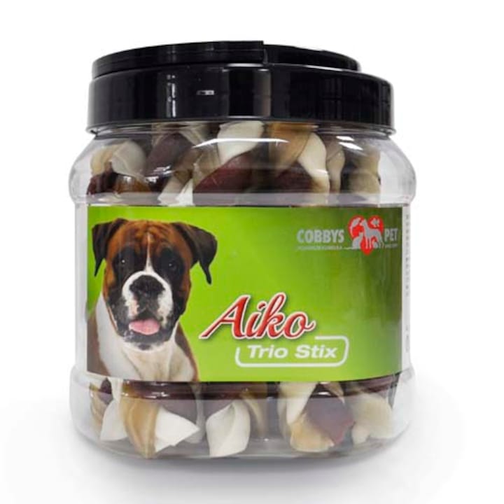 Лакомство Cobbys Pet, Aiko Trio Stix, 12 см