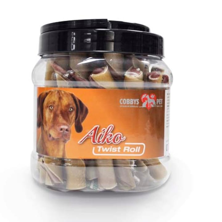 Пръчици Cobbys Pet Aiko Twist Roll, 12 см