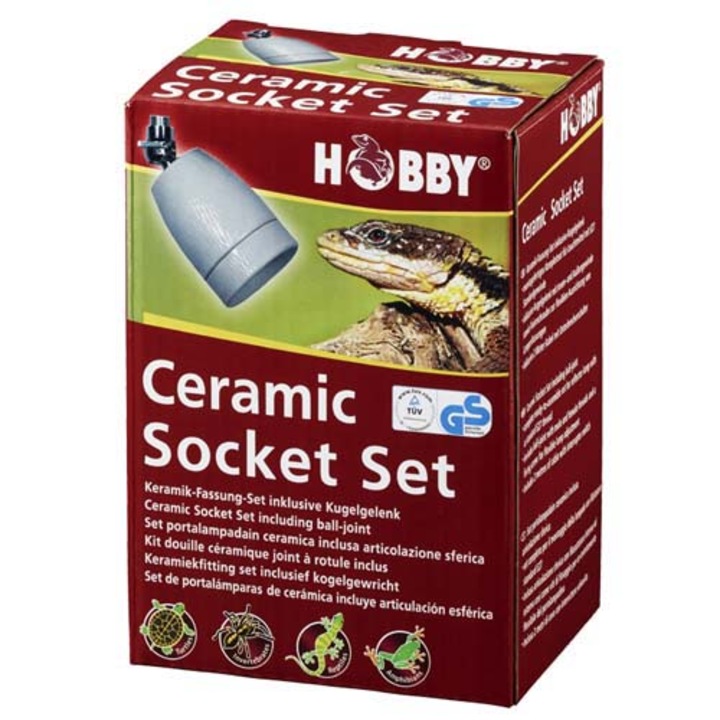Hobby Ceramic Socket Set gömbcsuklós kerámia foglalat készlet