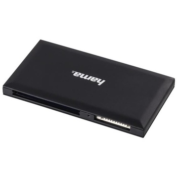 Cititor de carduri Hama USB 3.0, SD / MICROSD / CF / MS, Negru Cititor de carduri Hama USB 3.0, SD / MICROSD / CF / MS, Negru