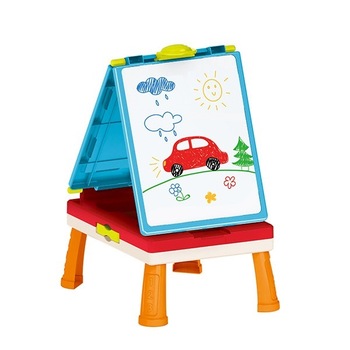 Tablita Educativa Toi-Toys,cu Markere,Creta si 2 jocuri Incluse Tablita Educativa Toi-Toys,cu Markere,Creta si 2 jocuri Incluse