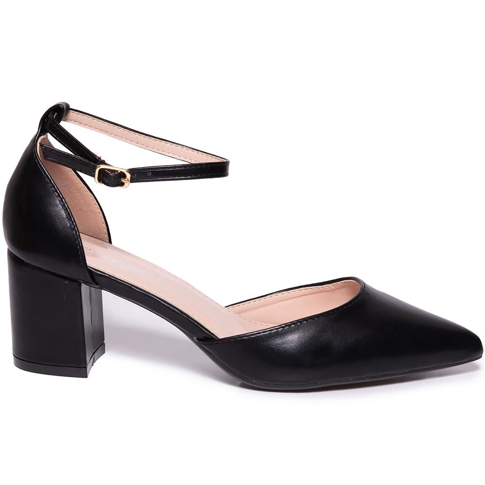 Pantofi dama Charlette, Negru, Negru