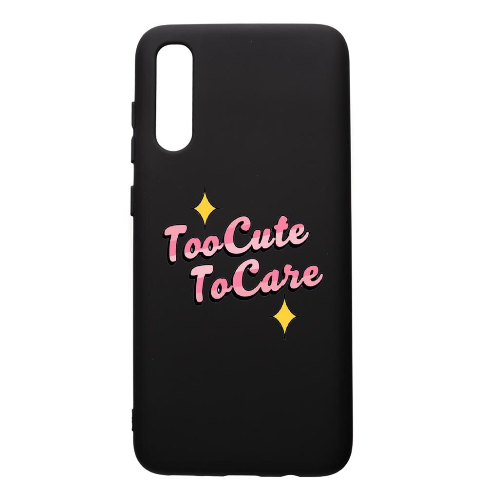 Husa de protectie Samsung Galaxy A70, Too Cute, silicon, cu interiorul din material textil, protectie camera, PB488