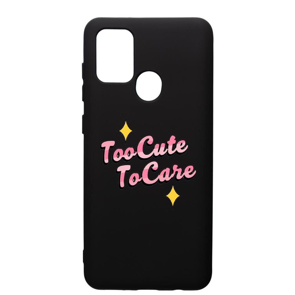 Husa de protectie Samsung Galaxy A21, Too Cute, silicon, cu interiorul din material textil, protectie camera, PB488