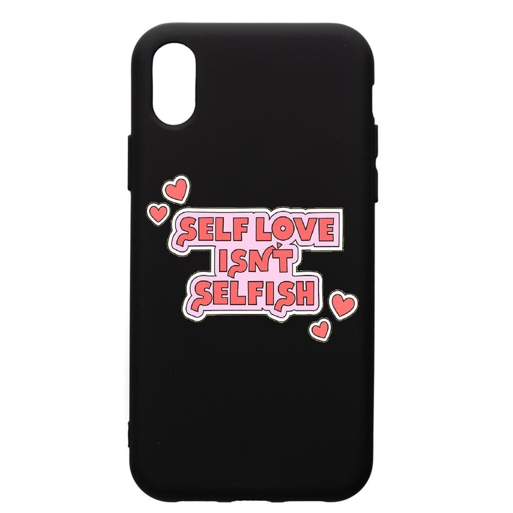 Husa de protectie Samsung Galaxy A10, Self Love, silicon, cu interiorul din material textil, protectie camera, PB493