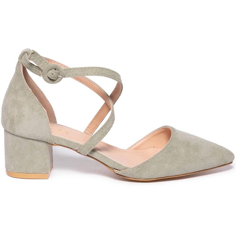 Pantofi dama Chantelle, Verde deschis, Verde