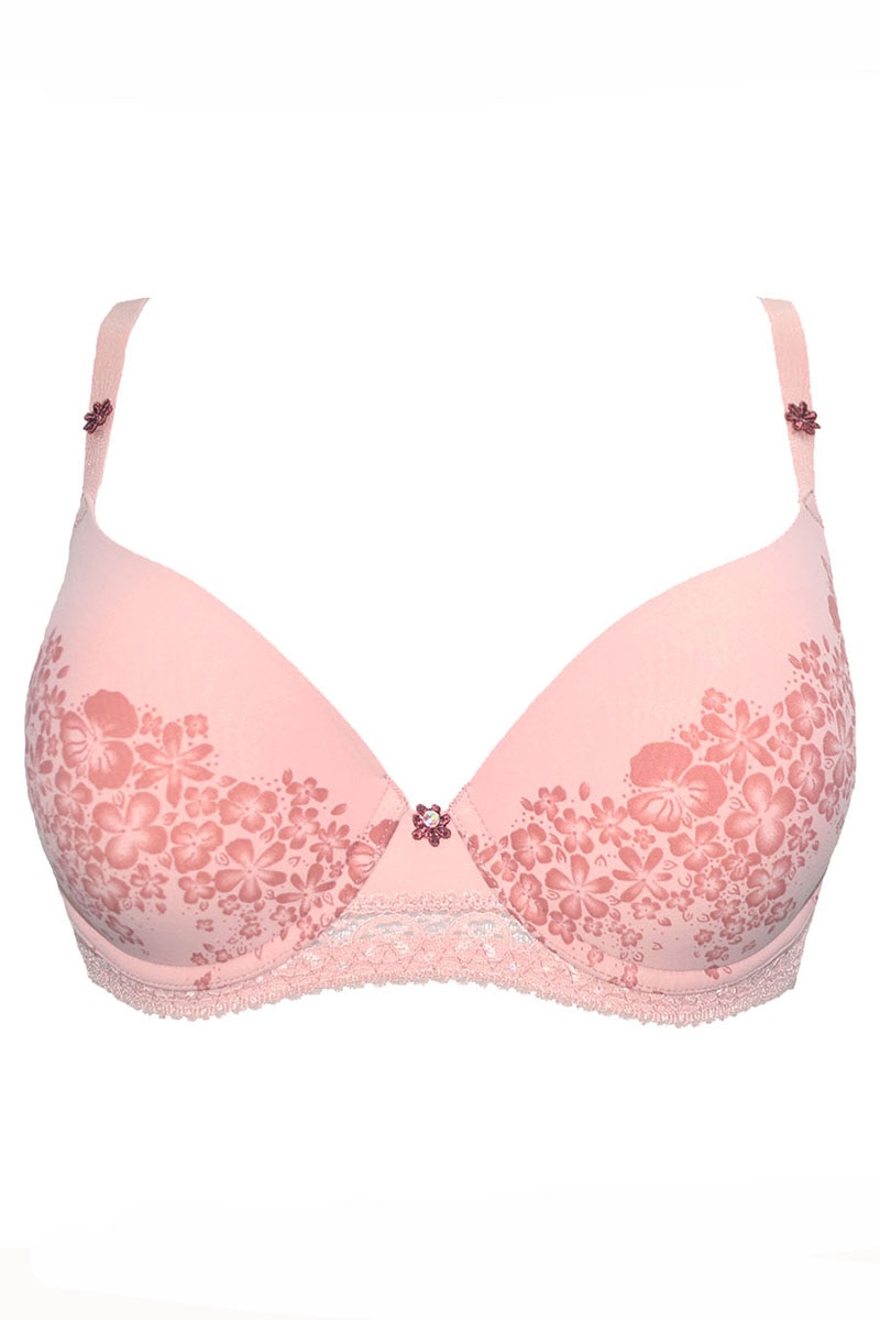 Sutien LEILIEVE M8404, Microfibra, Roz, Roz