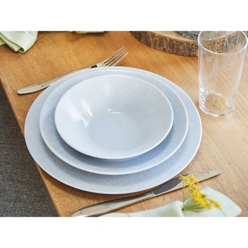 Serviciu de masa Luminarc Calicot Granit, 18 piese Serviciu de masa Luminarc Calicot Granit, 18 piese