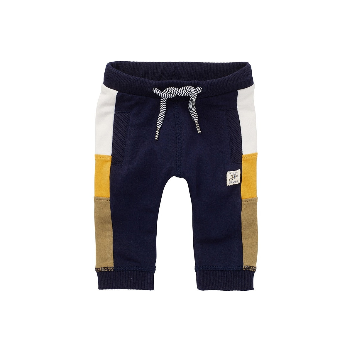 Pantaloni baieti, Noppies, bumbac organic, Tebworth, bleumarin