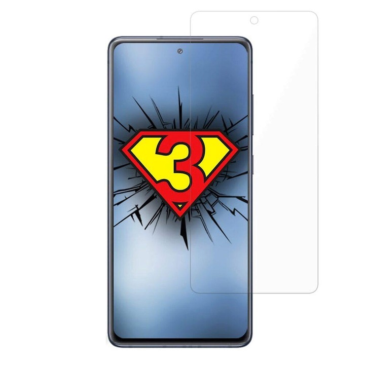 Folie Sticla Securizata 3mk Hard Glass, Compatibila Cu Samsung Galaxy S20 Fe, Transparenta