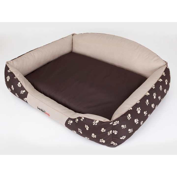 Culcus pentru animale "Royal" XXL coroana bej 110x85x30 cm