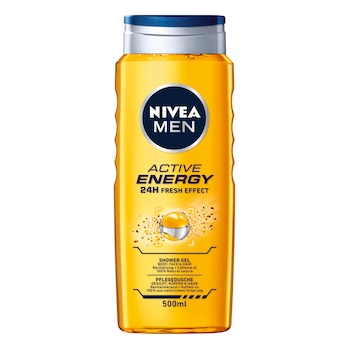 Gel de dus Nivea Men Active Energy, 500 ml Gel de dus Nivea Men Active Energy, 500 ml