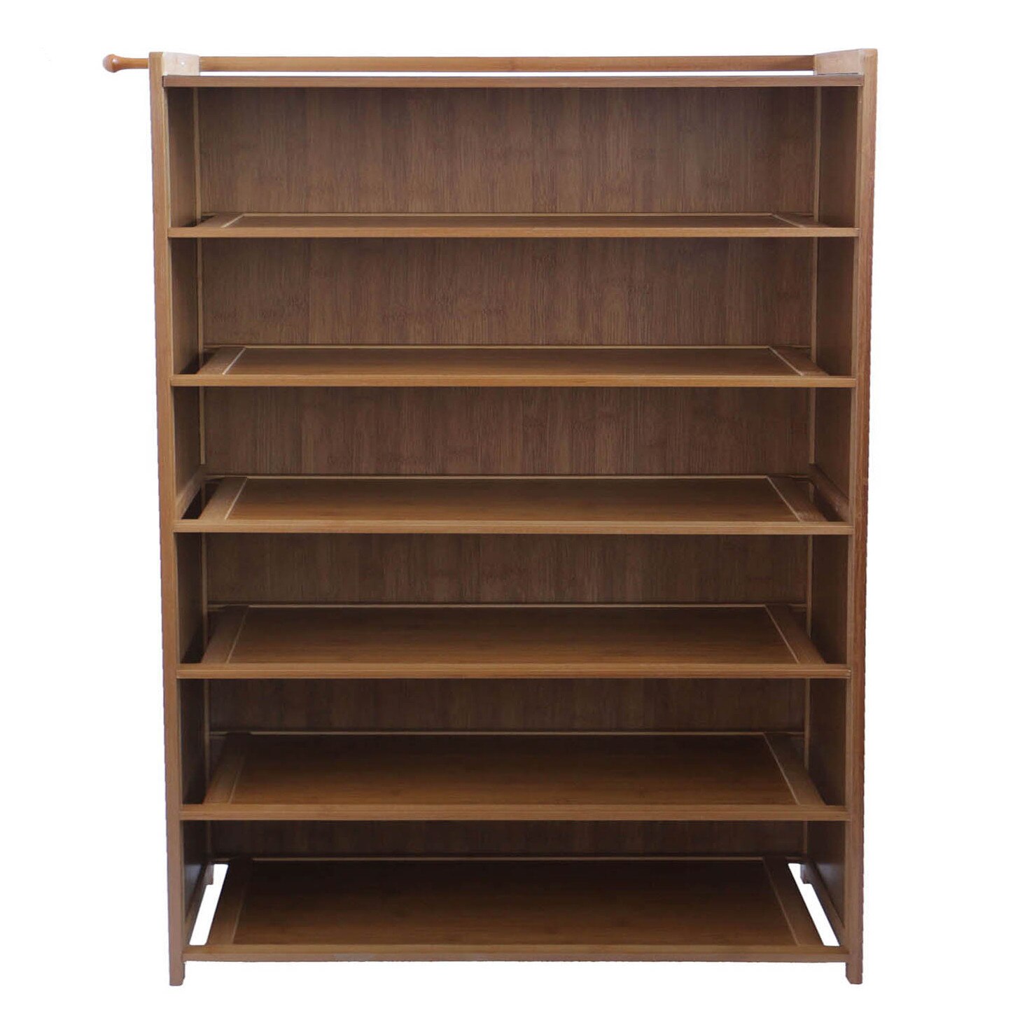 Pantofar din bambus, 7 rafturi, 102*119*28 cm, D182