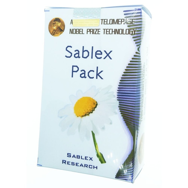 Sablex Pack (Reset + Infinity), resetare varsta ADN, prelungire telomerica, natural, 2 x fiola 30ml