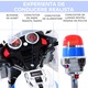 Motocicleta electrica pentru copii, Homcom, PP si metal, 3 Roti, Muzica, Lumini, 112x51x72,5 cm, Alb