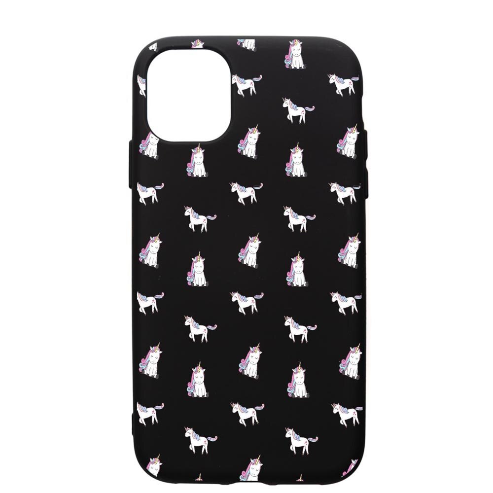 Husa de protectie Apple iPhone 11, Unicorn, silicon, cu interiorul din material textil, protectie camera, PB522