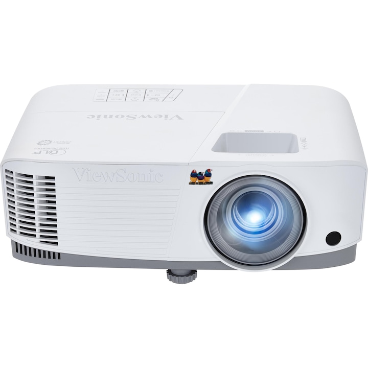 Видео проектор ViewSonic PA503S, SVGA, 3800 лумена, HDMI, Бял
