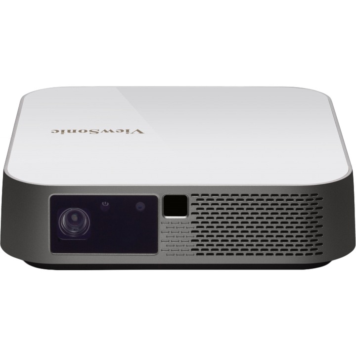 Videoproiector ViewSonic M2E, 1000 lumeni, Smart Wi-Fi, LED Full HD, Portabil, Difuzoare Harman Kardon